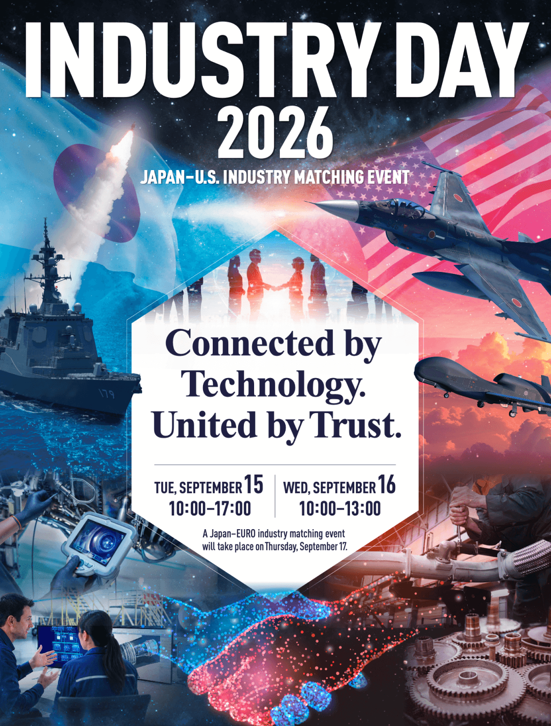 Industry Day 2026 Japan-U.S. industry matching event poster